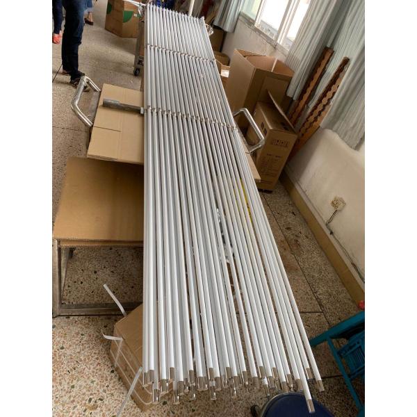 35мм Диаметр VHF стекловолокно Боевая антенна 156-163МГц Морская радиоантенна 5.2М 93 ступени