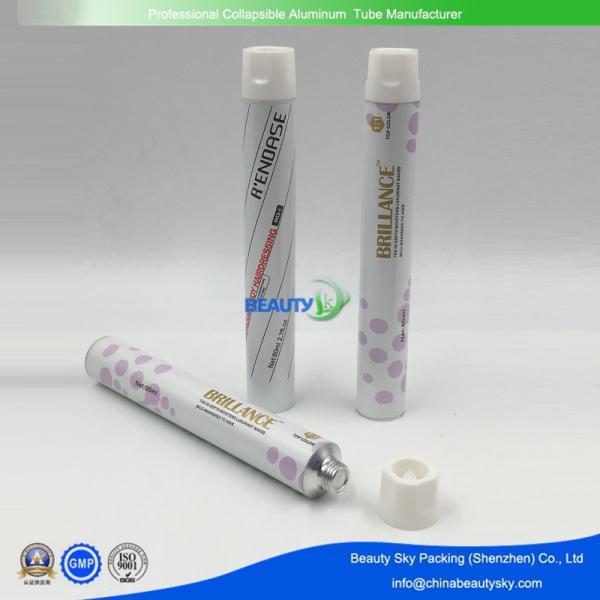 Dia 22mm Colorful Metal Tube Empty Aluminium Tubes  for  Hair Color cream with plastic lids