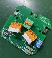 Equipo de telecomunicaciones PCB de cobre con LW/LS Min. de 0,05 mm y color negro silkscreen