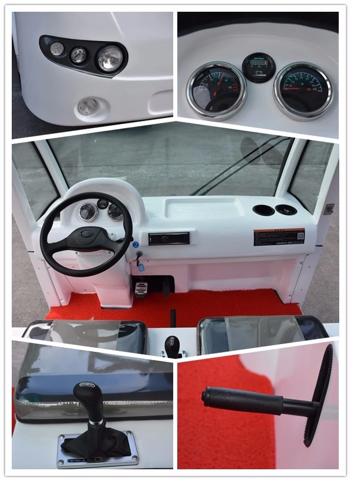 72V AC Motor Electric Cargo Van Truck With Hydraulic Tail Lift , Loading Capacity 1.5 Ton