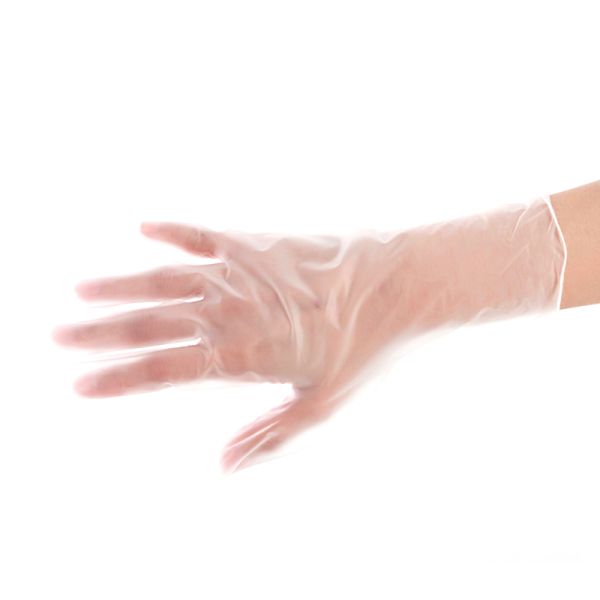 Haixin Health Examination Glove Nitrile PE Finger Hand Gloves Powdered Surgical Medical Hand Exam