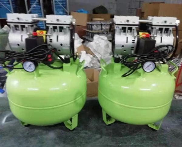 32L Mini White Quiet Oil Free Silent Dental Medical 1EW  Air Compressor