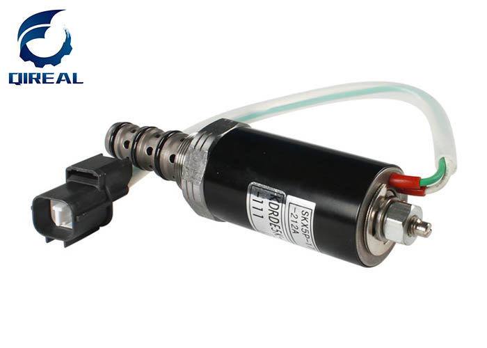 Клапан соленоида YN35V00004F1 гидронасоса KDRDE5K-20/30C12A-111 на KOBELCO 200-2 200-5