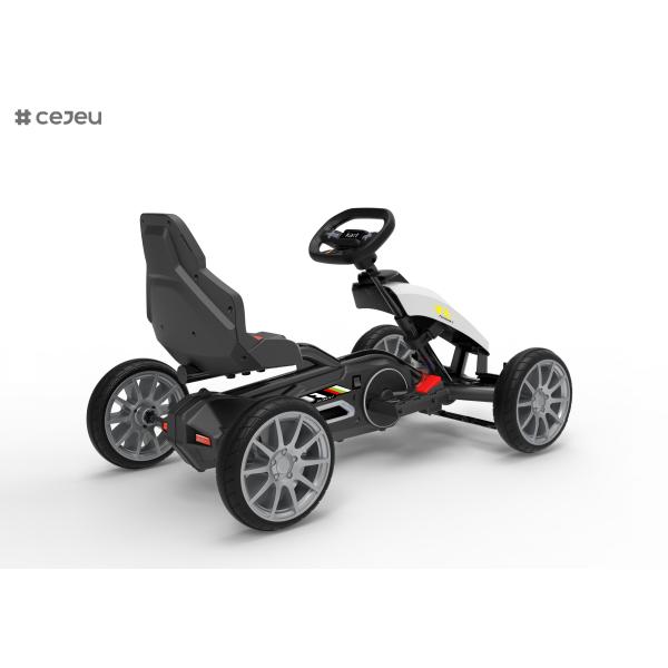 12V Battery Kids Go Karts Stroller for Toddlers Two-Seat Off-Road Car Toy
