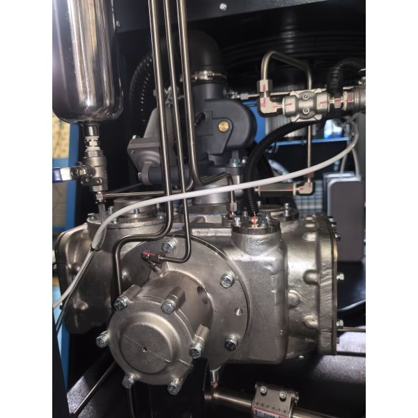 185KW VSD Direct-driven Water Cooling Oil-free Rotary Screw Compressor