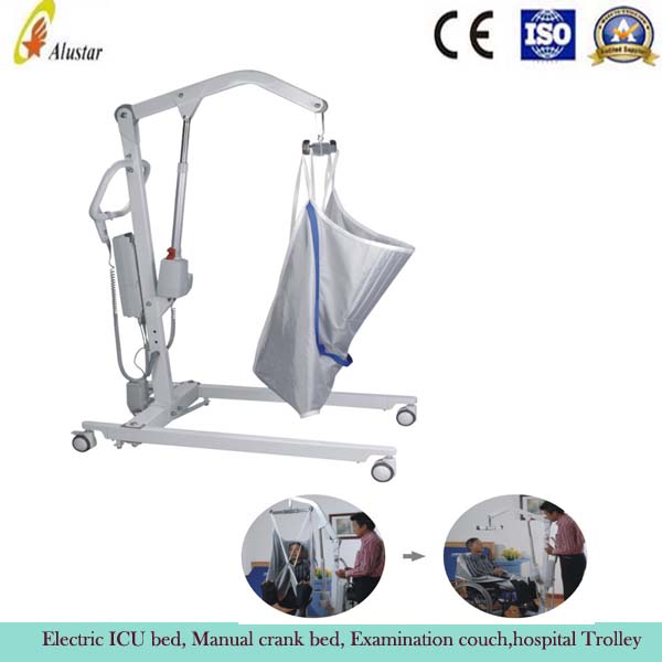 Double Wheel Hospital Bed Accessories , Home Care Patient Lifter For Match With Bed
