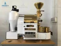 Machine électrique de torréfaction de café de 1 kg avec température réglable et tambour en acier inoxydable