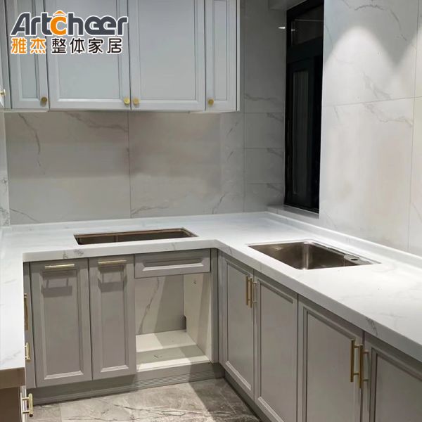 24 Inch Base Solid Wood Kitchen Cabinet with Spacious Storage Modular Kitchen Storage Cabinet