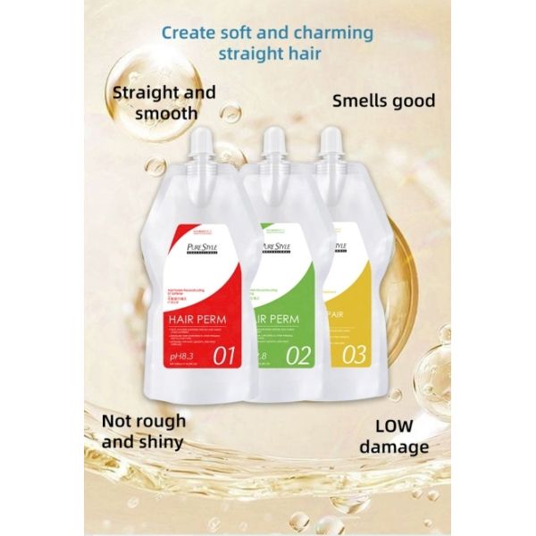 OEM  Factory Wholesale Hair Perm Cream Raw Material Deep Hair  Repairing Straightening Hair Keratin Treatment Hair Curling Cream