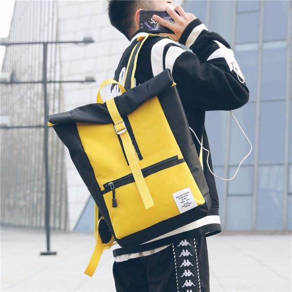 Schoolbag female middle school students Korean version of big backpack Japanese backpack academic business bag