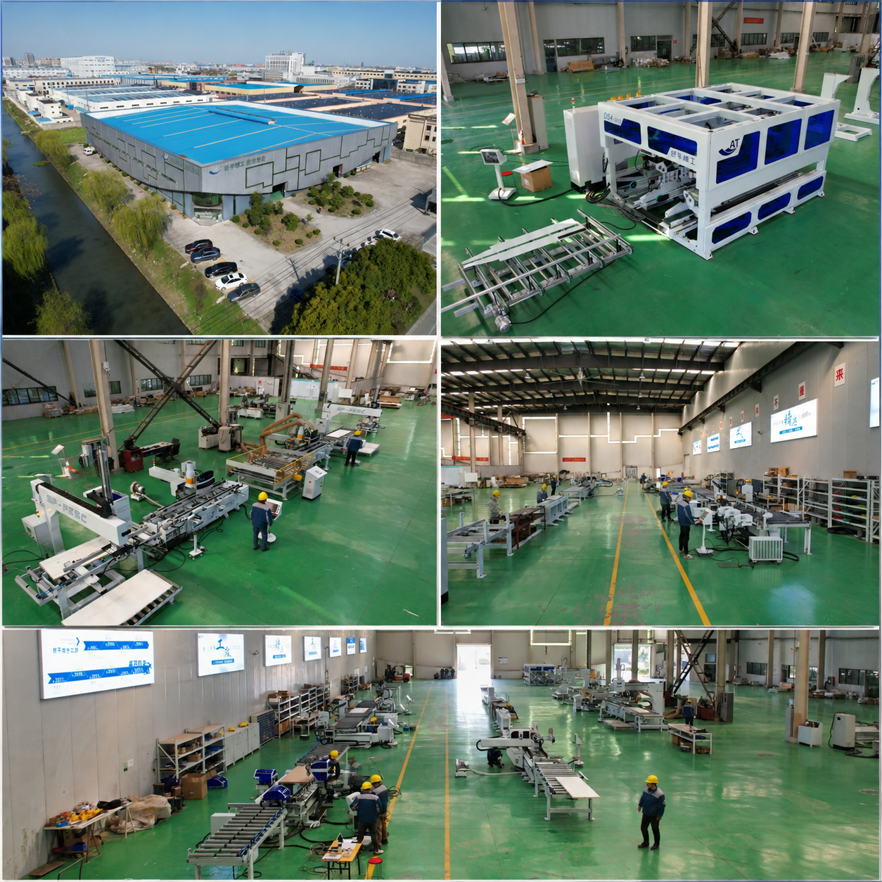 WPC Door Frame Cutting Machine Lock Tongue Hole Milling Drilling Manufacturing