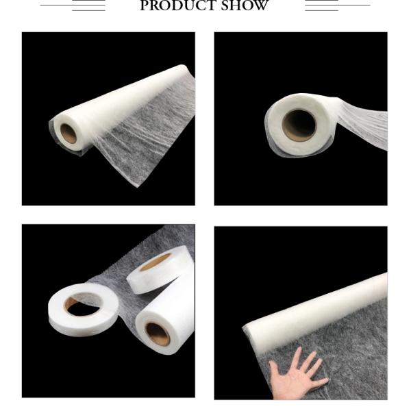 Super Thin 15GSM TPU 2 Sided Fabric Tape Hot Melt Adhesive Sheets