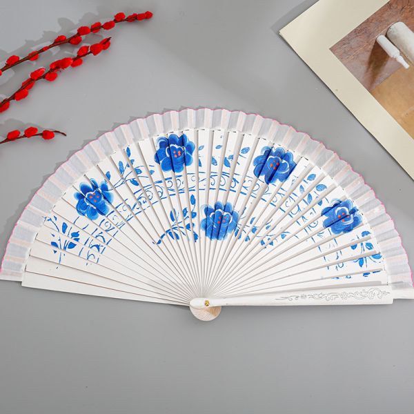 Factory Direct Wholesale and Cheap Wood Fan Spanish Wooden Hand Fans