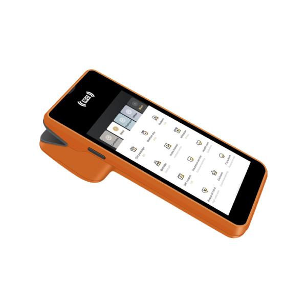 Android 11 5.45 Inch Handheld POS Terminal with 58mm Thermal Printer NFC WiFi USB Connectivity and 32GB/64GB Memory Best