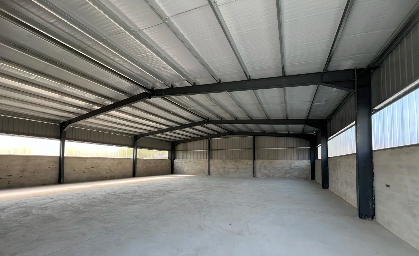 Industrial Style Steel Structures Warehouse Workshop Plant Factory Building