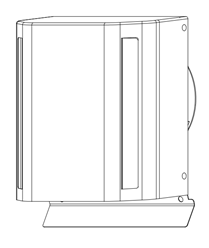 Powder Coated Metal Air Vent Cap 4 Inch 304 Stainless Steel Wall Cowl