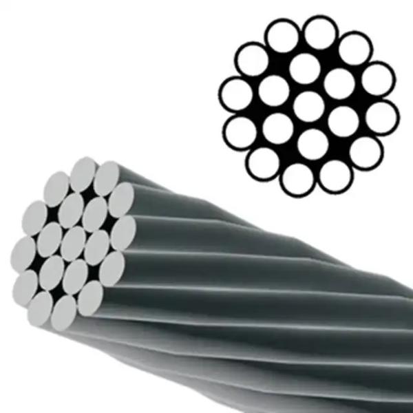 Steel Core 7*19 SS Cable AISI304 AISI316 Steel Cable Ropes 8mm Inox Cable Si Content 1.0% 7x19 Stainless Steel Wire Rope
