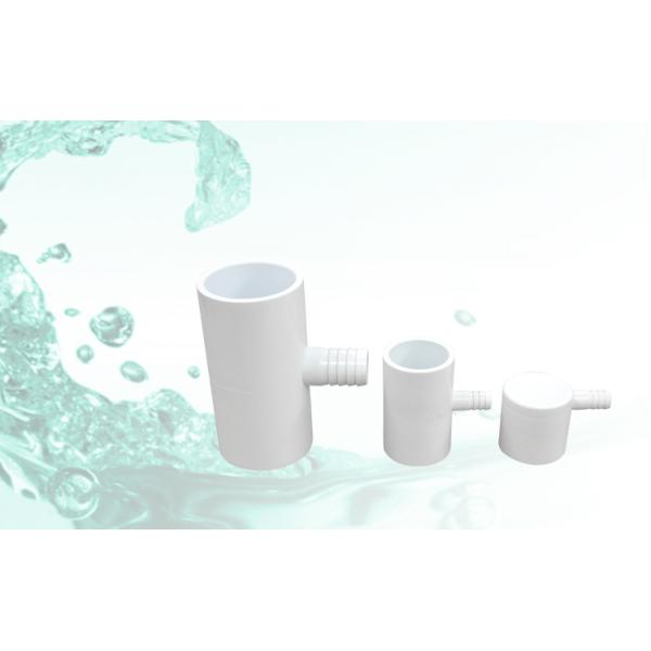 Gardening Outdoor Yard Spa / Swim Pool PVC Tee Fittings Straight Style