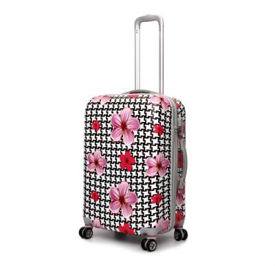 ABS PC travel trolley luggage bag from China baigou factory