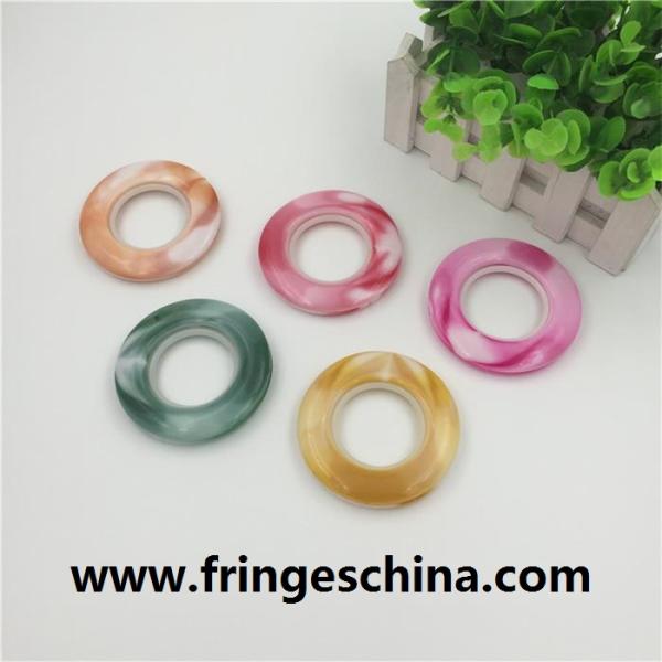 Fashion Prime ABS Plastic Custom Curtain Rings Circles Rod Accessories