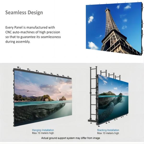 HD Indoor Rental LED Display Screen 500X1000mm с литой алюминиевой материей