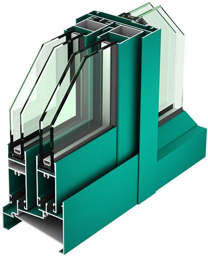 Quadros de alumínio à prova de som da porta e de janela de Windows da liga de alumínio