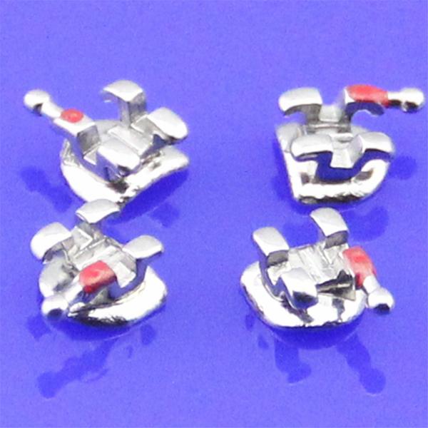 MIM Mini Roth Bracket 2G With Sandblast 0.022 0.018 Slot No Hook 3 WH 345 WH Orthodontic Bracket