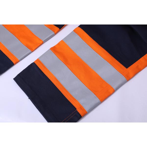 FR Anti Statics Arc Flash Resistant Work Overall Resistant To 50 Times Industrial Laundry