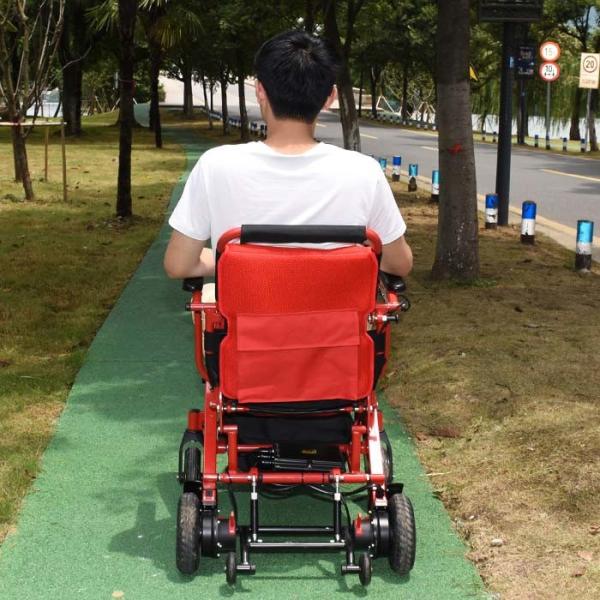 Кресло-коляска безщеточного легковеса CE 5h складная электрическая