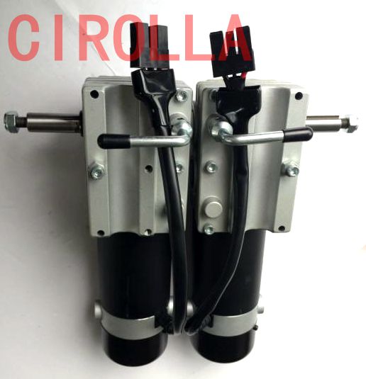 Brush Lightweight High Power Electric Motor For Electric Wheelchair 24VDC 320W