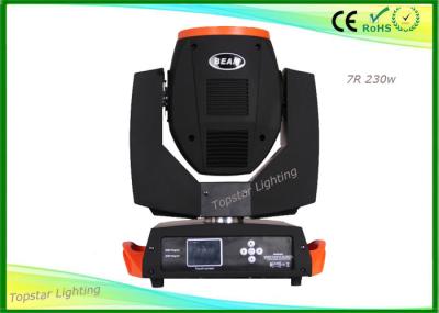 Moving Head Stage Light , 230w 7r Sharpy Beam Moving Head AC90-240V