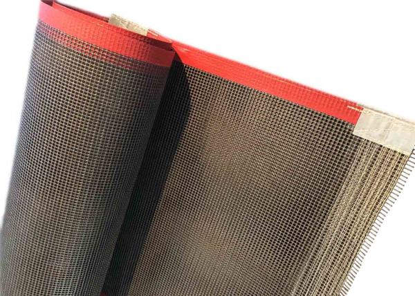 4*4mm Cardboard Division Non Stick Conveyor Belt For Drying