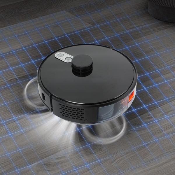 Пылесос робота OEM умный с FCC CE ROHS Lidar 65dB