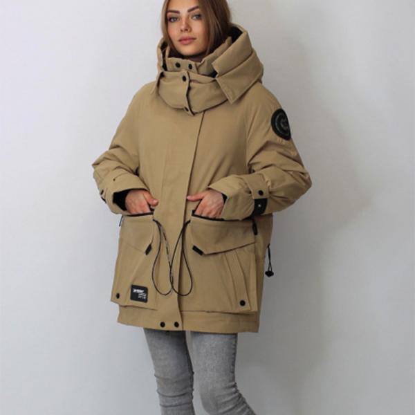FODARLLOY 2022 wholesale winter puffer jackets ladies warm hooded cotton-padded clothes