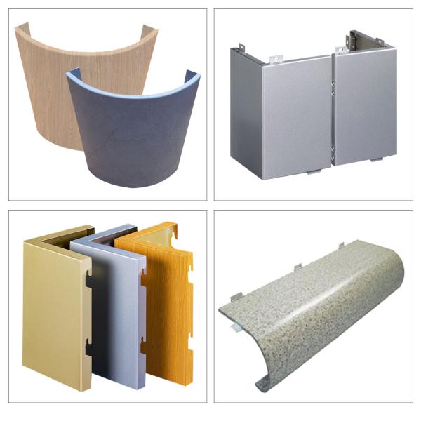 Customized Width Powder Coated Metal Pole Coverings Wall Mounted