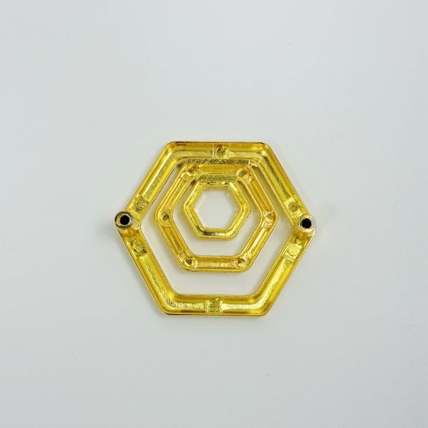 High-quality Decorative Sofa Buttons Modern Plastic Petal Decorative Accessories