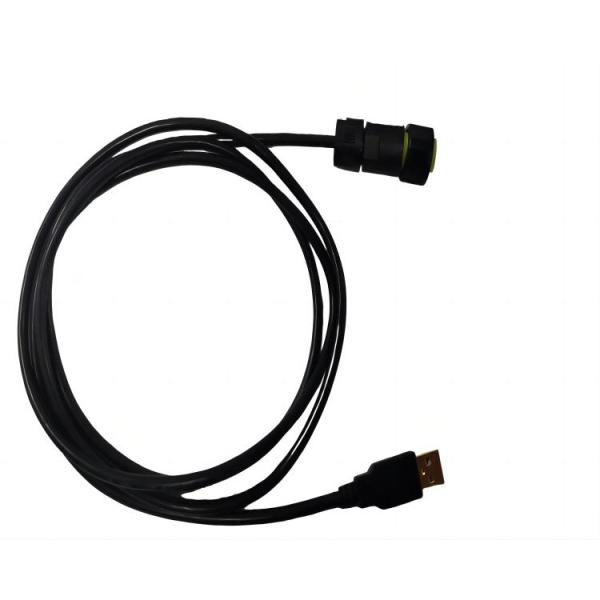 Анти-интерференция высокое напряжение USB авиационного соединителя Мужской промышленных проволоки шнур 300В