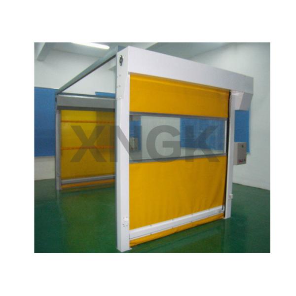 PVC Curtain Rolling Door Clean Room Air Showers 316 Ss Frame Material
