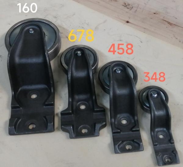 X678 X348 X458 Overhead Conveyor Trolleys High Strength Corrosion Resistant