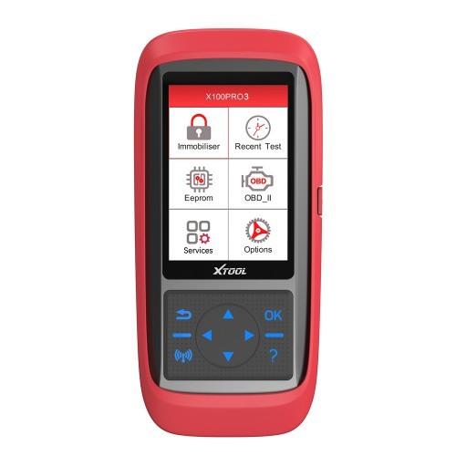 XTOOL X100 Pro3 Programador de llaves automáticas profesionales Añadir EPB, ABS, TPS Reiniciar funciones Actualización gratuita Vida útil