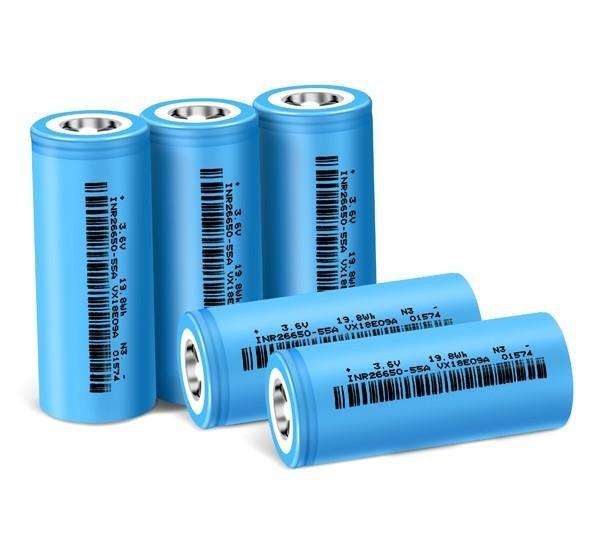 INR26650-55A 3C LiNiMnCo 26650 3.7V 5500mah  NMC Battery Cells