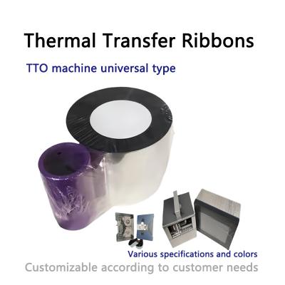 Premium Wax Resin Thermal Transfer Ribbon - 33m TTO Ribbon (55mm x 600m) for Versatile Printing Needs IWR55600 OWR55600