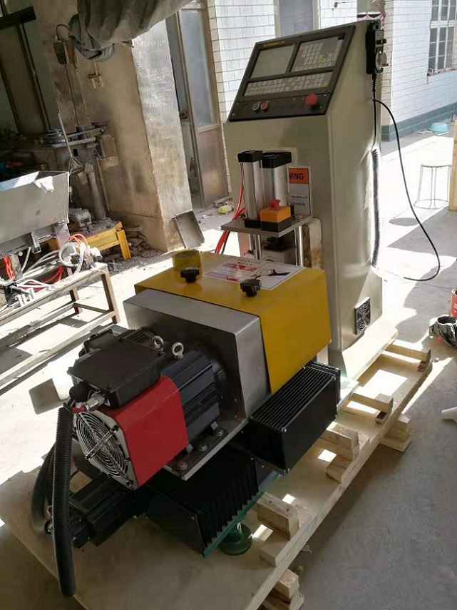CNC 75mm Automatic plastic pipe threading machine for PVC PP tube
