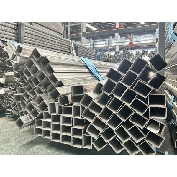 3000mm SS 316 Seamless Pipe Hot Rolled A312 Annealing Stainless Steel Square Pipe