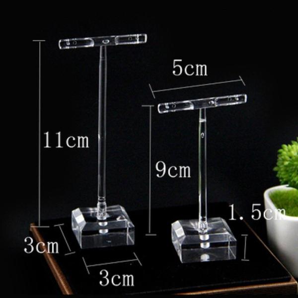 Earring Necklace Jewelry Hanger Transparent Custom Acrylic Products