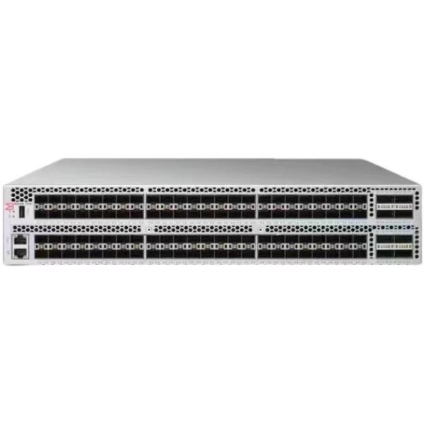 96 portas SFP 32G canal de fibra 8 portas QSFP Brocade G630 Switch ativo de alimentação dupla