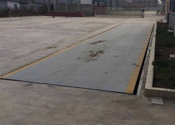 Durable Pit Type Weighbridge 8 - 20mm Height Of Beam Head Corrosion Resistant