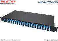 Réseau optique passif PON de 40CH Mux Demux DWDM Rackmount