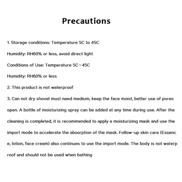 Ultrasonic Waves Skin Care Machine