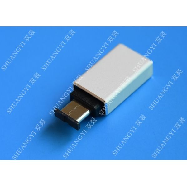Type C Male to USB 3.0 A Female Apple Micro USB White With Nickel Plated Connector